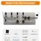 Glass Bottle Cutter, Glass Cutter for Bottles, Bottle Cutting Tool Kit for Round Bottle, DIY Bottle Cutting Machine for Cutting Wine, Beer, Liquor, Whiskey Bottles with Safety Accessories